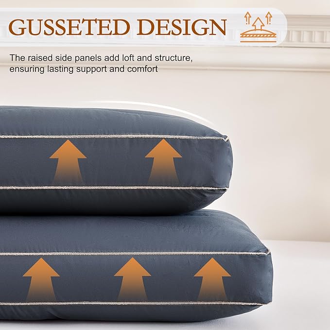 Almohada Lana Queen Suave y de Soporte miniatura 2