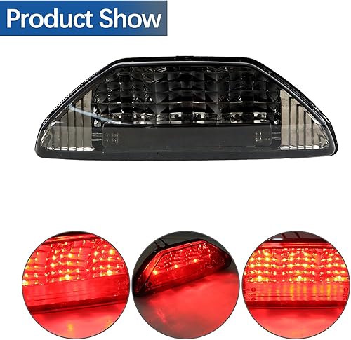 Miniatura 6 de WFLNHB Reemplazo de la lámpara de la luz trasera del freno trasero para Honda TRX 250 300 400 500 700