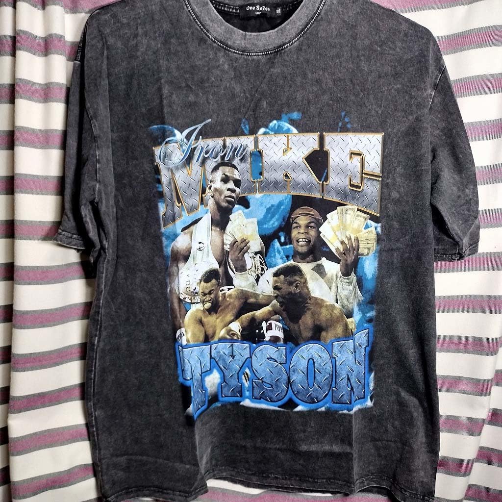 MIKE TYSON VINTAGE Tシャツ マイクタイソン RAPTEES