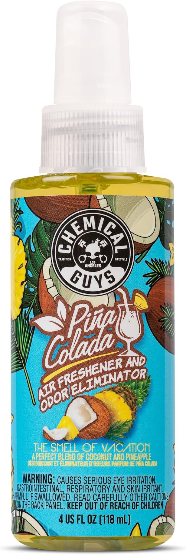 AIR22904 Premium Air Freshener & Odor Eliminator (4 Oz, Piña Colada Scent)