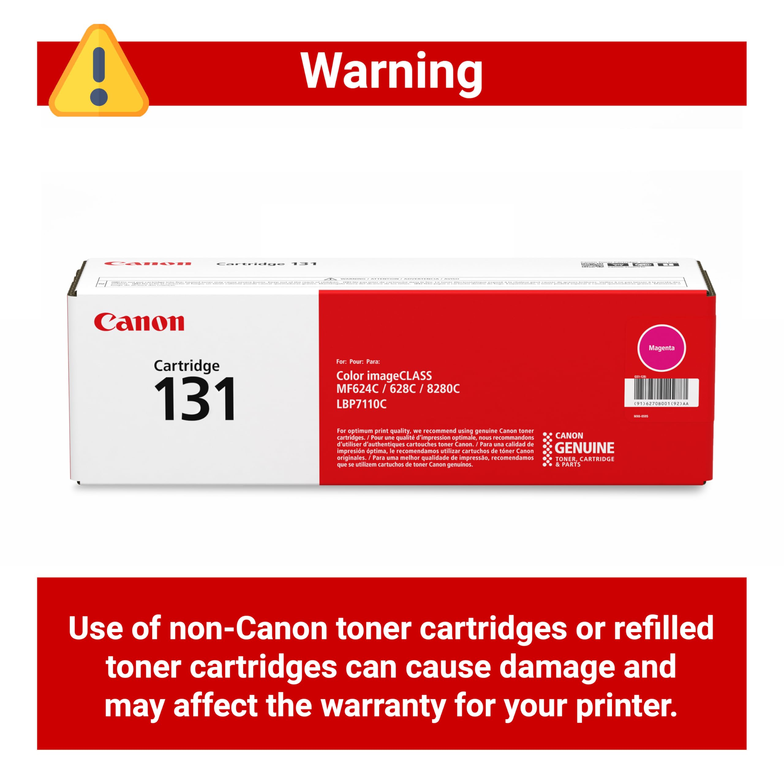 プリンター・複合機 Canon Toner 038 Magenta CRG-038MAG キヤノン CANON トナーカートリッジ038/CRG-038 赤/マゼンタ