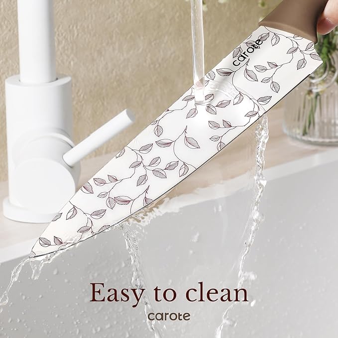 Set Cuchillos Cocina 24 Piezas Acero Inoxidable Base miniatura 5