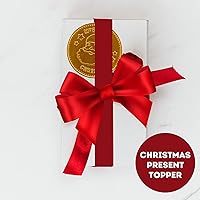 Vista 5 de Sweetzo - Monedas de chocolate con leche de alta calidad, envueltas individualmente con cara de Papá Noel, paquete de 3, 4.5 pulgadas