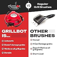 Vista 20 de Limpiador automático para limpiar la parrilla Grillbot GBU101, 1, Negro