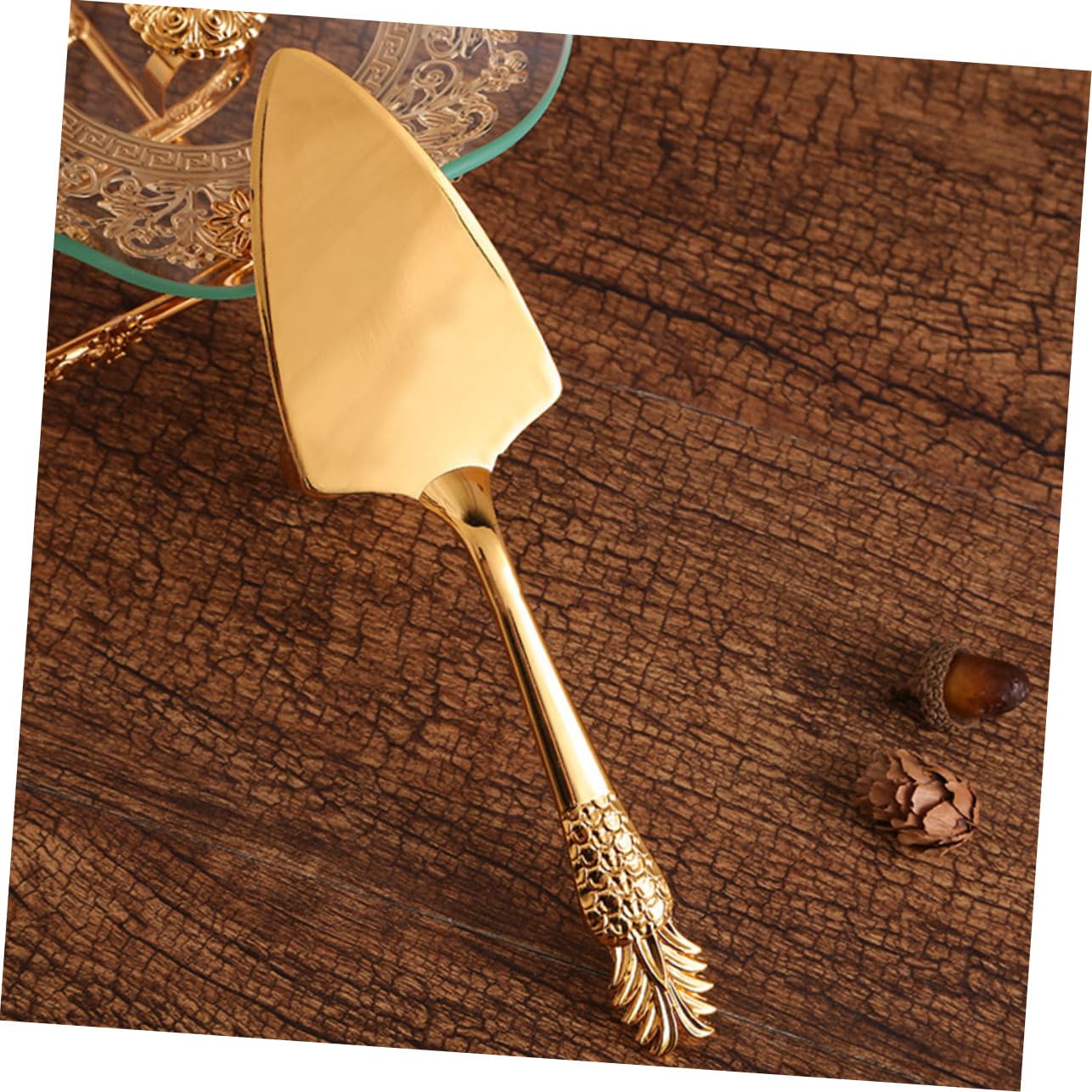 Ciieeo Lot De 5 Moules À Gâteau Grattoir À Gâteau Décoration De Gâteau Glaçage De Gâteau Cuisson De Gâteau Trancheuse À Gâteau Moule À Gâteaux De Riz Pelle À Pâtisserie Kit De