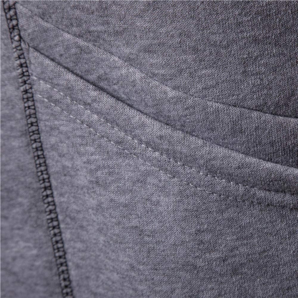 Ymosrh Winter Jackets for Men Fashion Mens Hooded Solid Trench Coat Jacket Cardigan Long Sleeve Outwear Blouse
