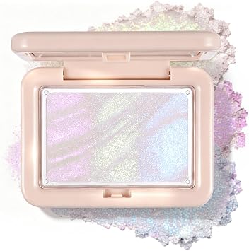 3 IN 1 Multichrome Cream Eyeshadow, Chameleon Holographic Eye Palette