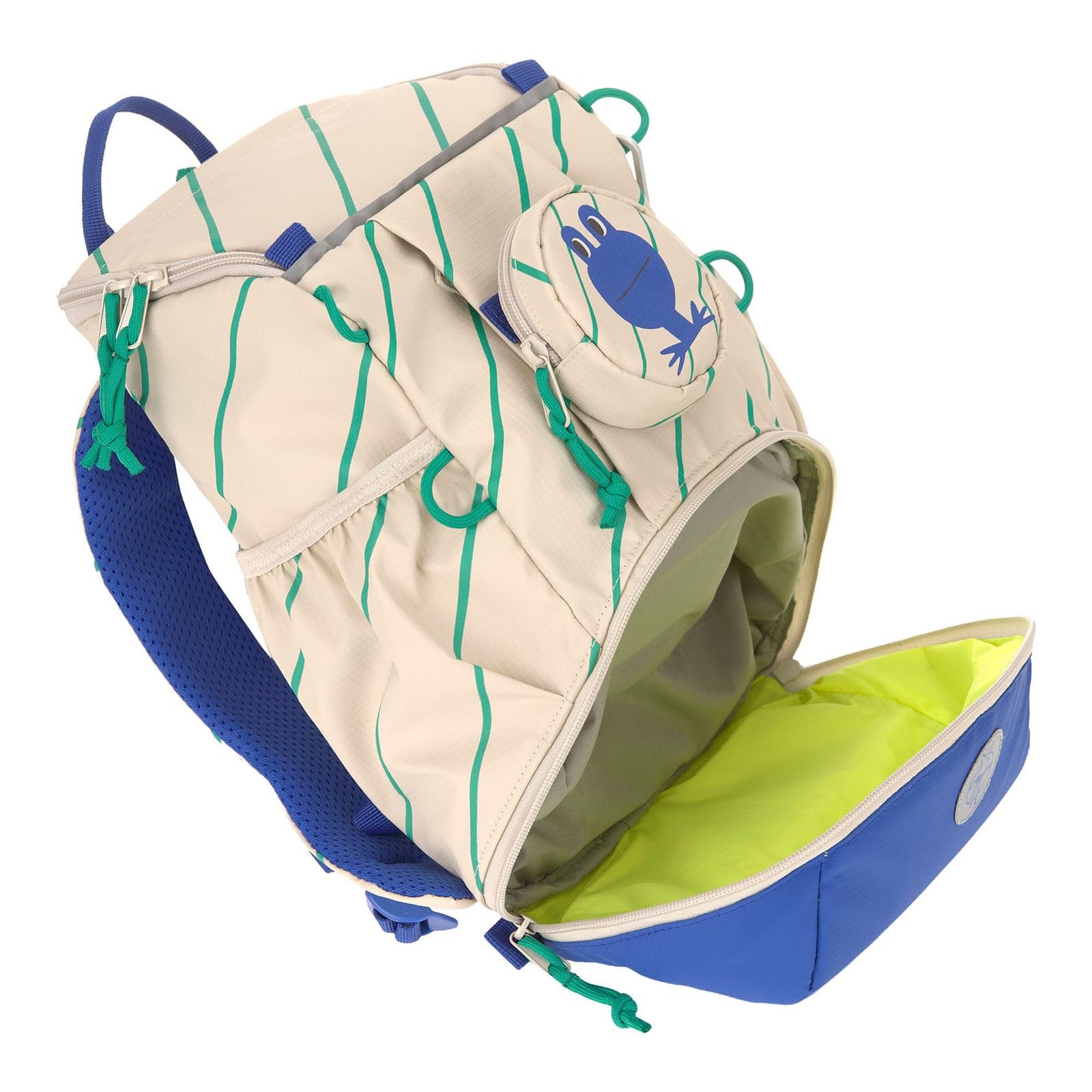 Lässig sac à dos Happy Trails Mini Outdoor Backpack Up 10L Frog écru