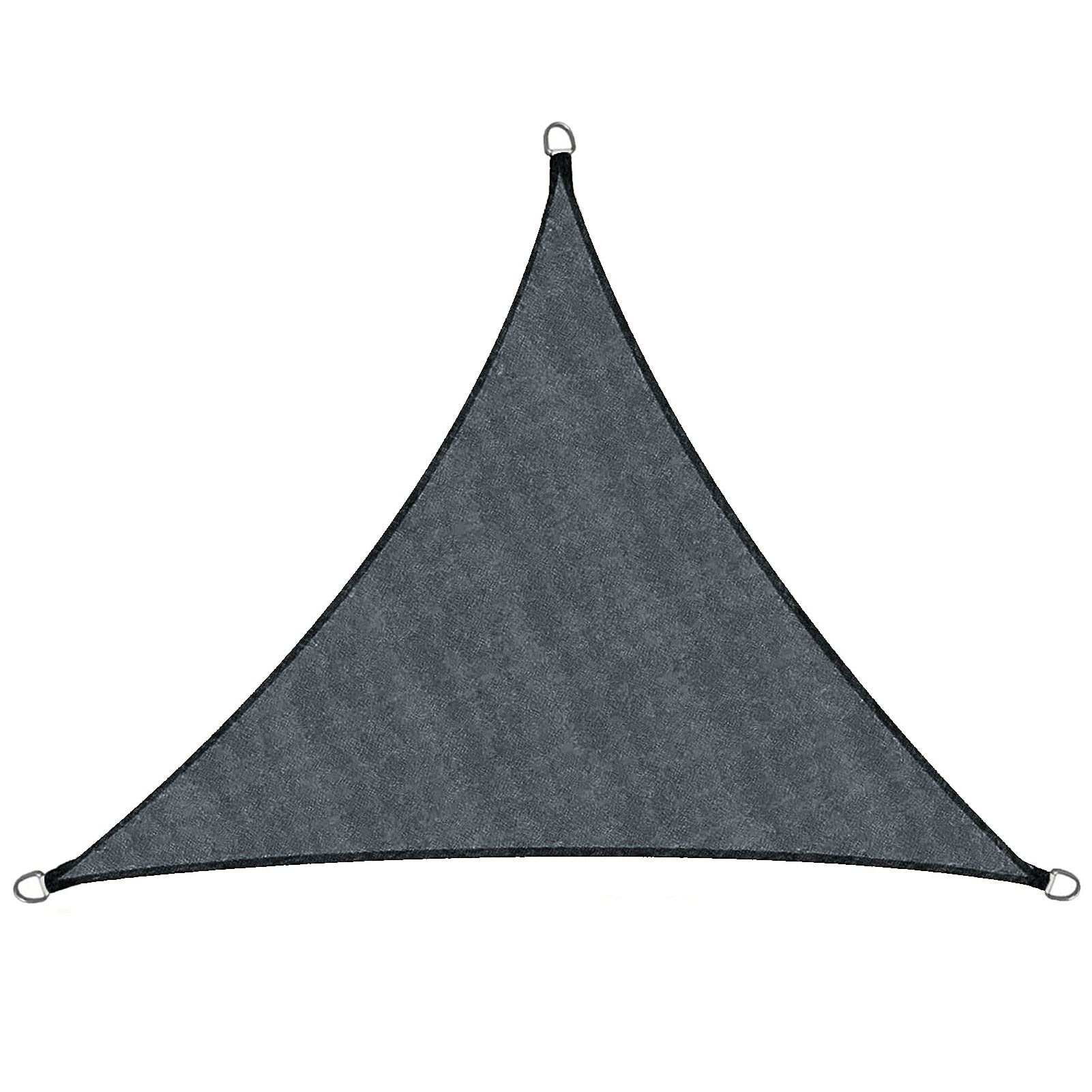 Voile d'ombrage triangulaire 2x2x2m fini la chaleur étouffante sur la terrasse