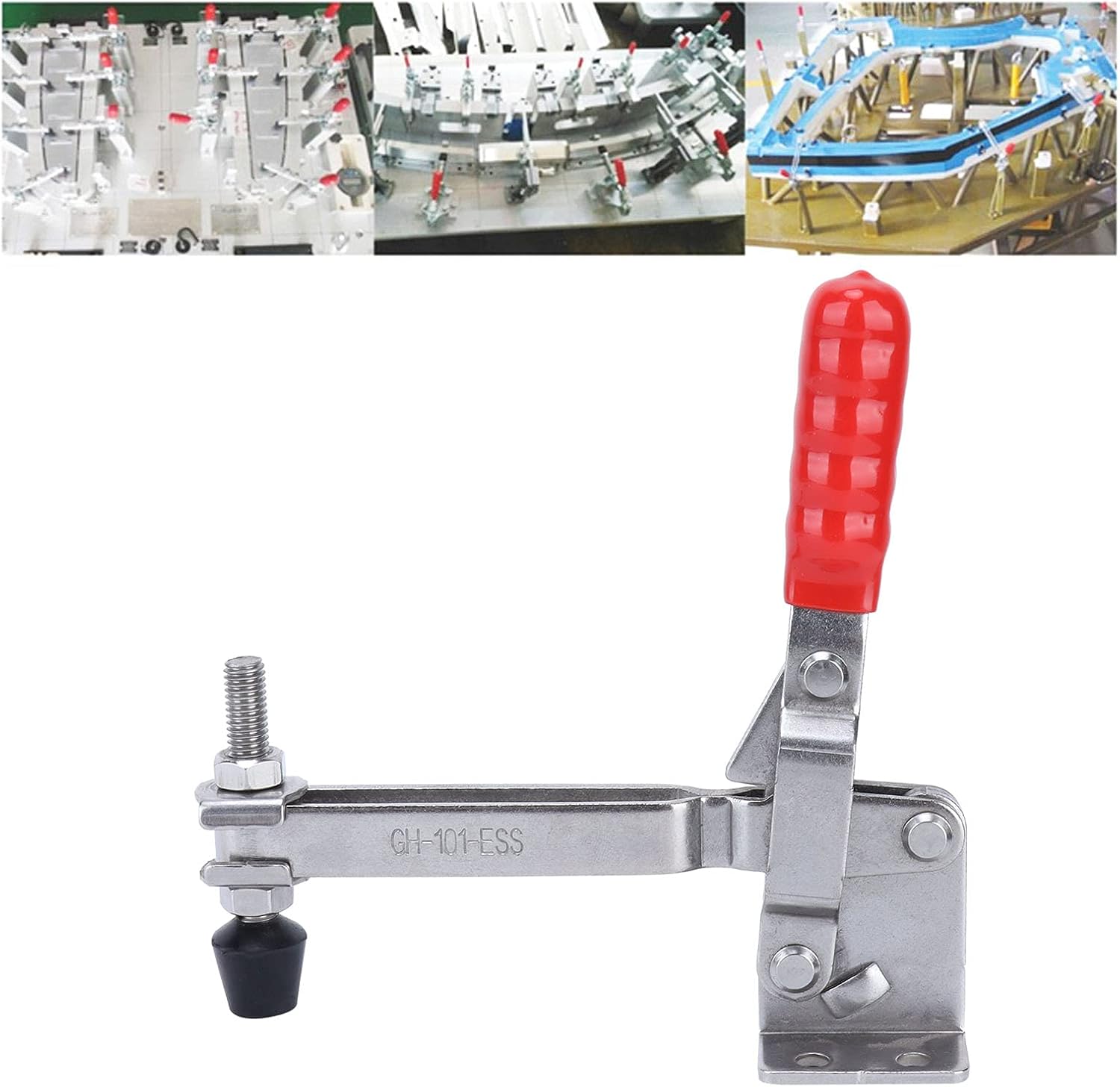 Hand Tool Toggle Clamp，Clamp Equipment, Release Welding Toggle Clamp for Machine Operation for Welding Molds Pliers