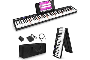 Vangoa Portable Folding Piano: Unfold Melodies, Embrace Creativity