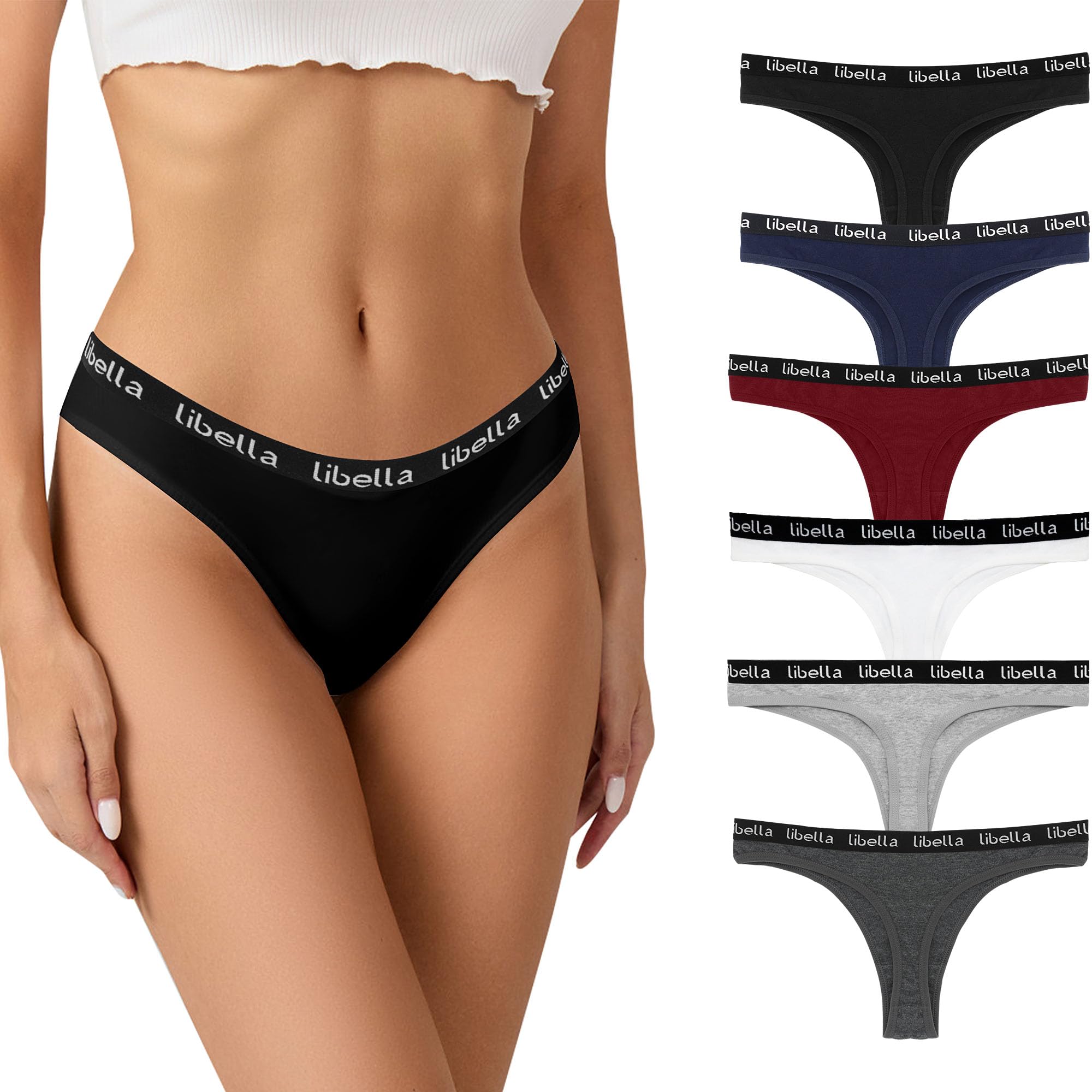 Slip Femme Tanga Cotonella 8127 - 2 Pièces - Coton Stretch - Taille Basse - Neuf Avec étiquettes - Fabriqué En Italie