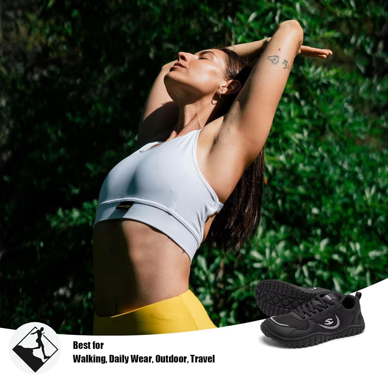 HOBIBEAR Womens Barefoot Shoes | Wide Toe Box | Comfortable Outdoor Sneaker - Image 6