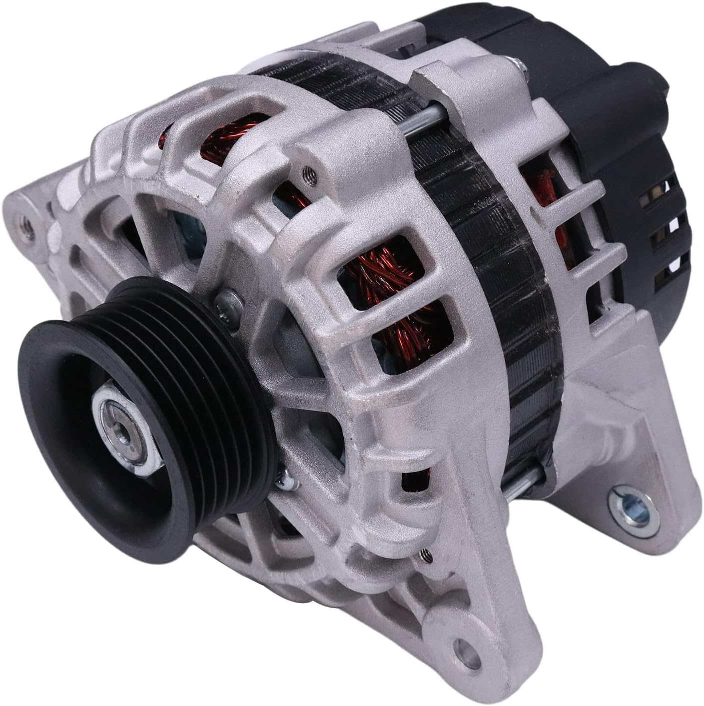 IEQFUE 12V 90A Alternator 7015581 425581 400-40137 Compatible with Bobcat S630 S590 S740 E32 E50 E85 T595 T750