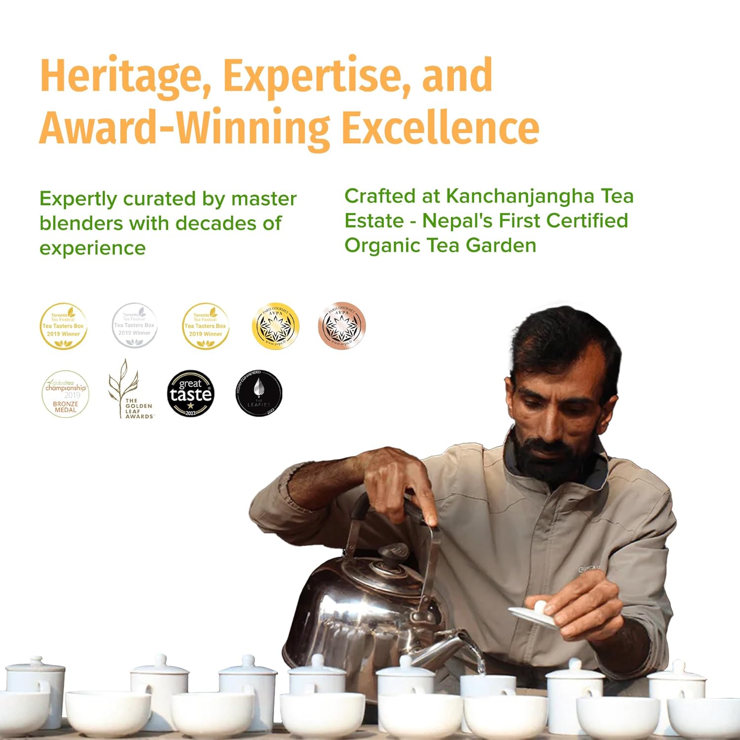 NEPAL TEA Organic Black Loose Leaf Tea - USDA Certified Organic with Gold Tips - Single Origin from a Family Farm in the Himalayas - 3.5 oz / 100g Award-Winning (Kumari Gold) - Image 6