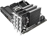 MAXSUN GeForce GT 730 4GB GDDR3 Graphics Card, 4X HDMI, Support 4K@30Hz Video Card, PCI Express 2.0 x8, Silent GPU