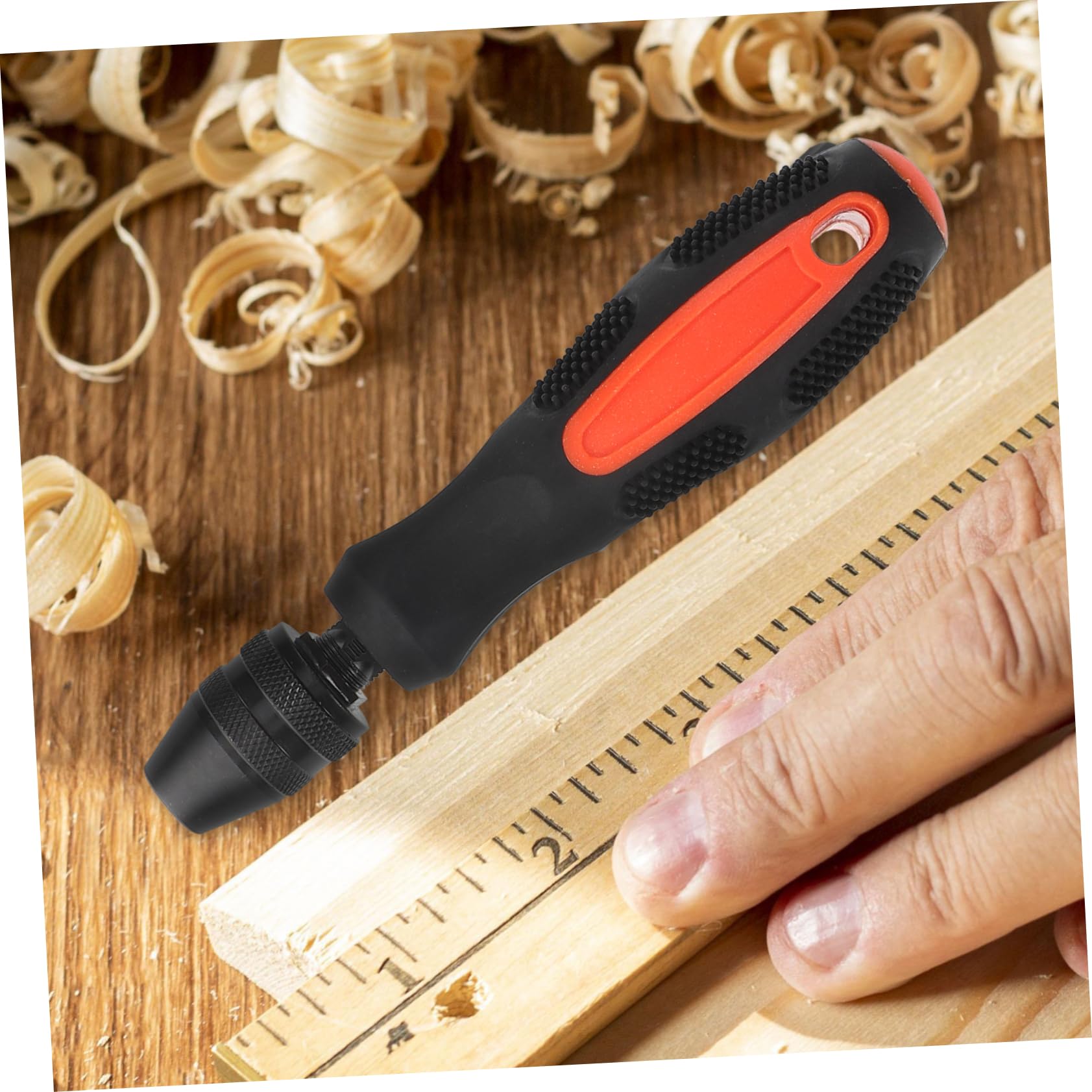 Lurrose Trapano Manuale Portatile Da 3 Pezzi Per Uso Domestico Punte Per Modellismo Piccoli Trapani Artigianato Fori Per Interni Lavorazione Del Legno Modellismo Fai Da Te