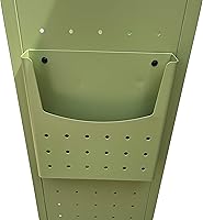 Vista 9 de Workington Carrito de libros con 3 estantes planos, carrito de libros de biblioteca con ruedas giratorias bloqueables 3001, verde manzana