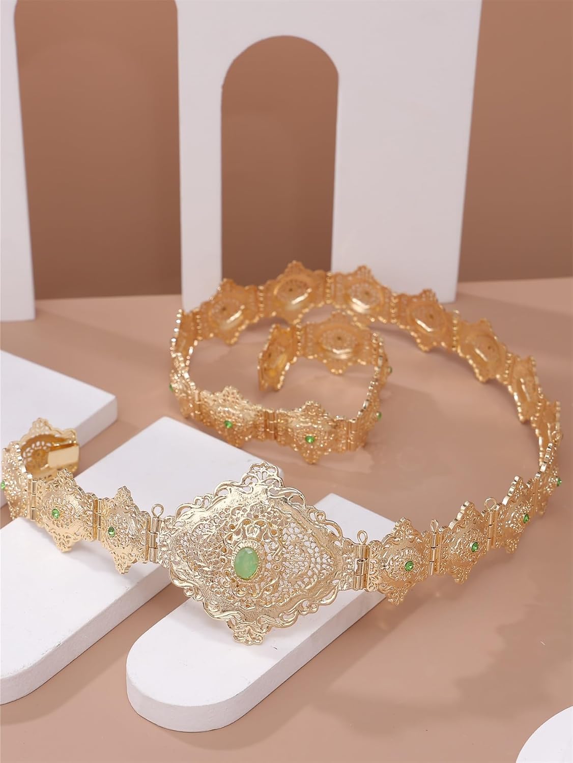 Moroccan Gold Plated Belt for Women