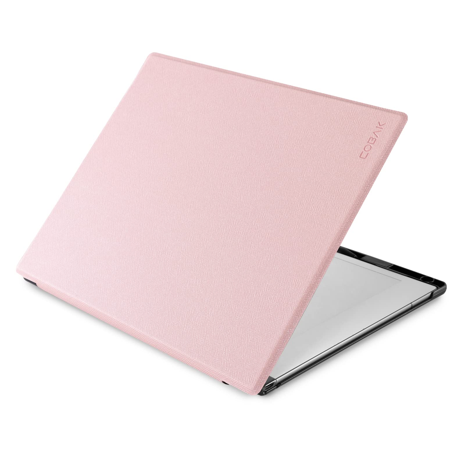 CoBak Case for Remarkable 2 Paper Tablet - Lightweight and Hard Back Shell Protective Book Folio Cover with Built-in Pen Holder - for 10.3" 2020 Released (Rosegold)