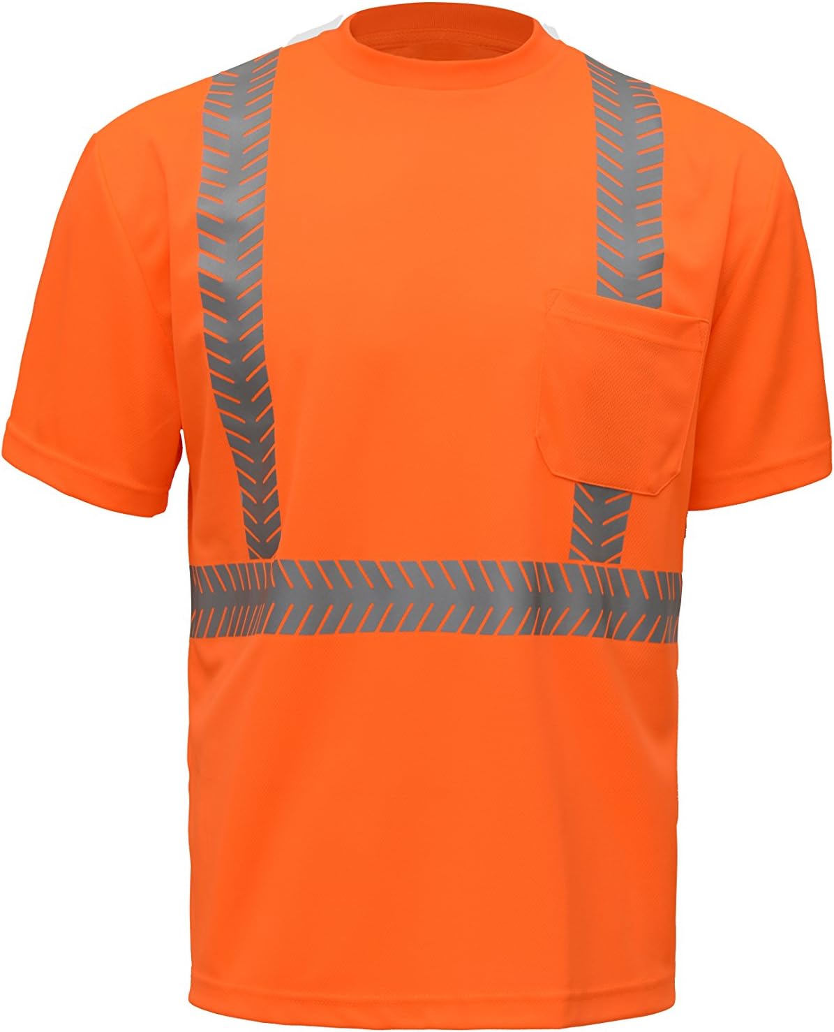 CJ Safety CJHVTS2002 ANSI Class 2 High Vis Short Sleeve