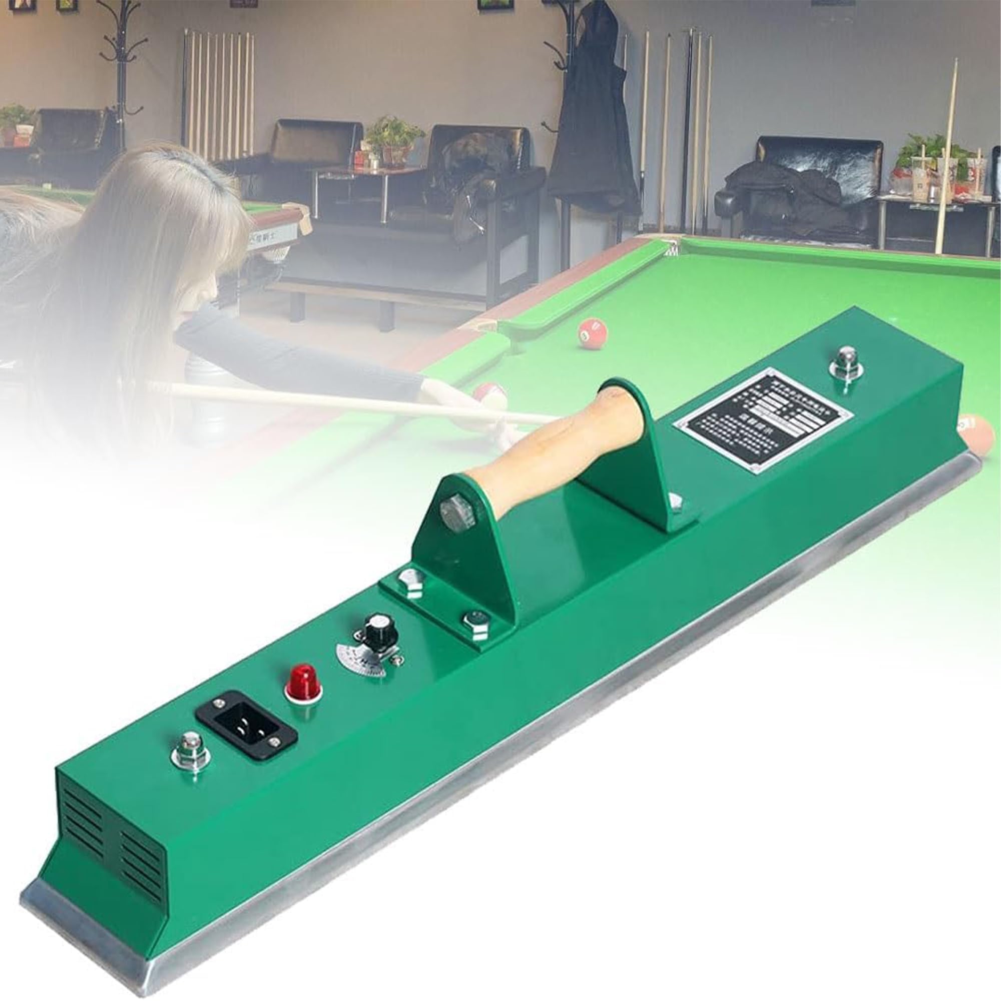 Table de snooker en fer avec système de thermostat réglable haut de gamme