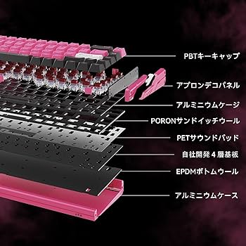 Amazon | 【RT精度0.001mm】RS6 ULTRA キーボード ラピッドトリガー RT