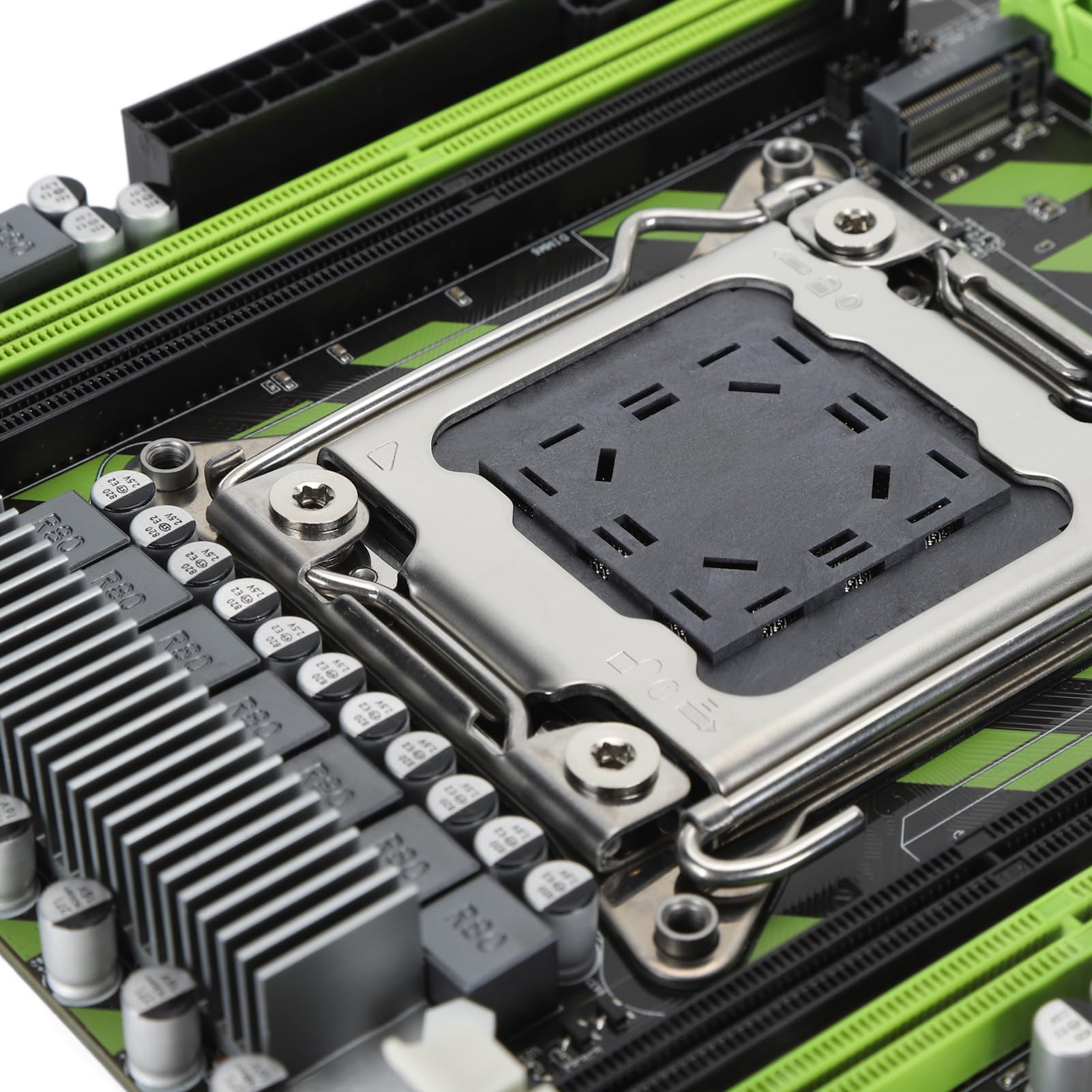 Placa Base X79G DDR3, Tarjeta de Red Gigabit LGA 2011 DDR3 Placa Base de Computadora X79G con 6xUSB2.0 2xSATA2.0 1xSATA3.0