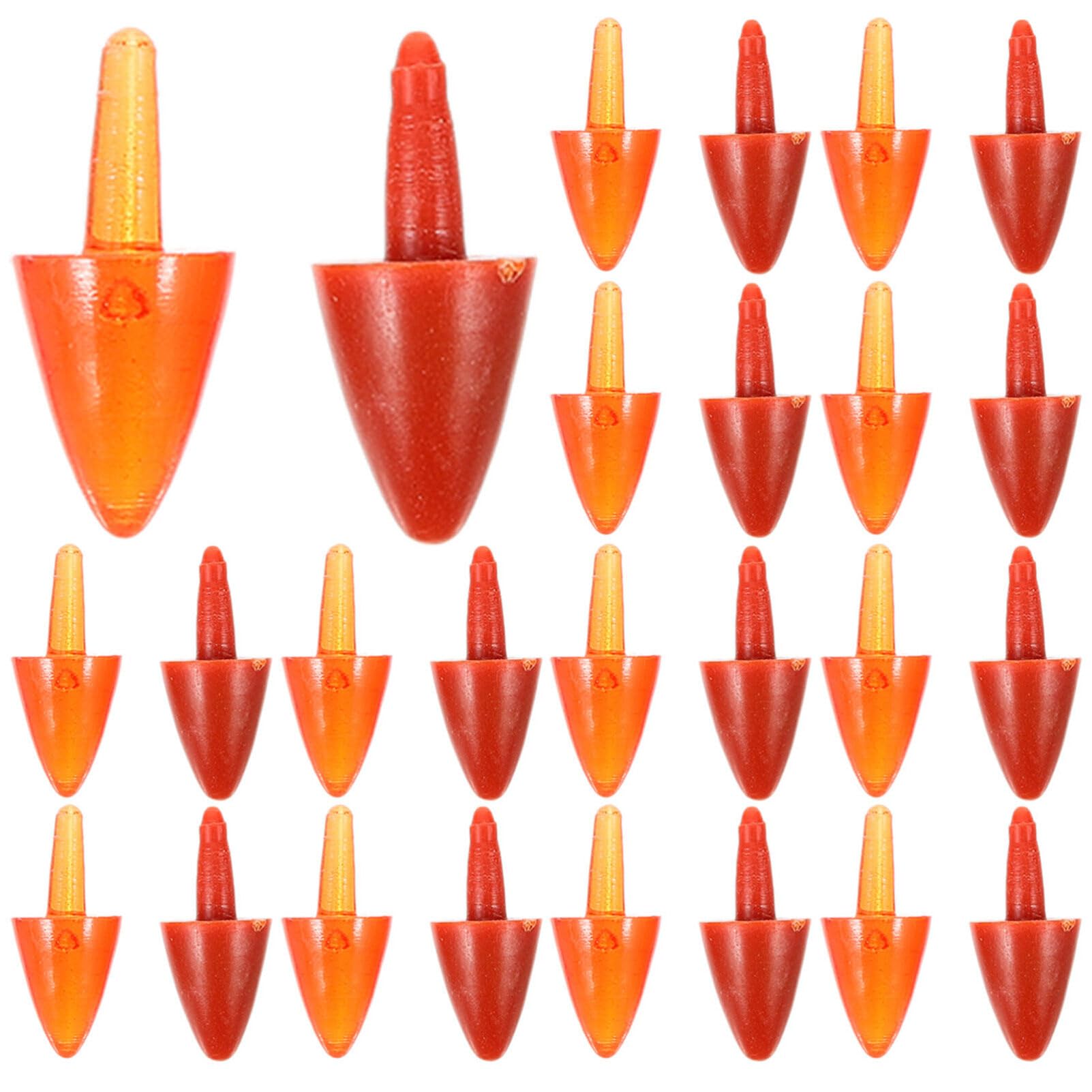 Lot De 200 Mini-nez De Clown En Plastique Rouge Pour Noël