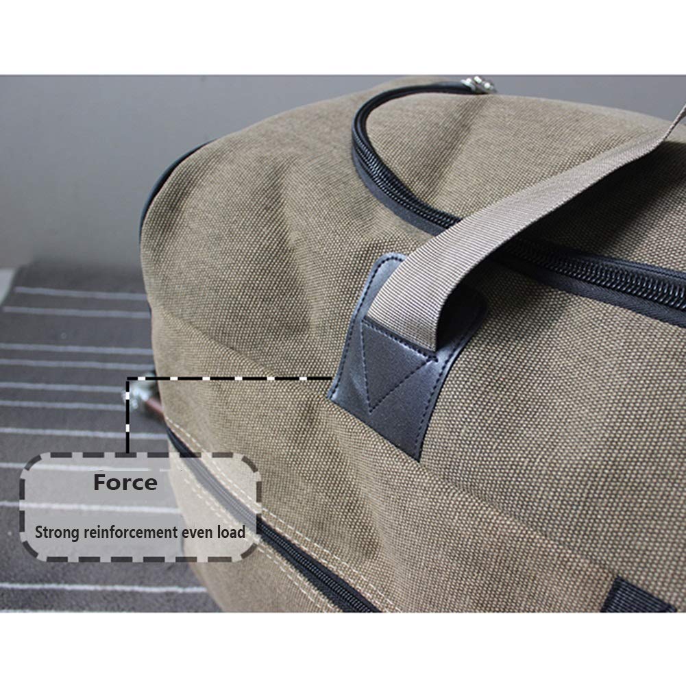 Bagaż podróżny na kółkach torba weekendowa wakacje unisex płot (kolor: Czarny, rozmiar: dł. 65 × szer. 35 × wys. 40 cm)