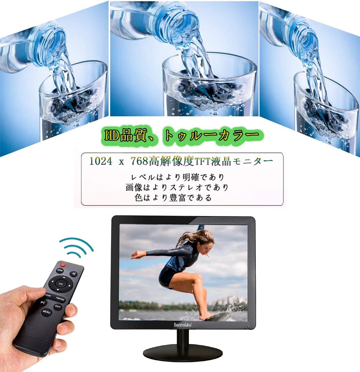 商品高解像度15.6インチ液晶ディスプレイ フルHD HDMI VGA 対応 Amazon | 15.6インチ 15インチ モニター 液晶モニター 液晶 フル