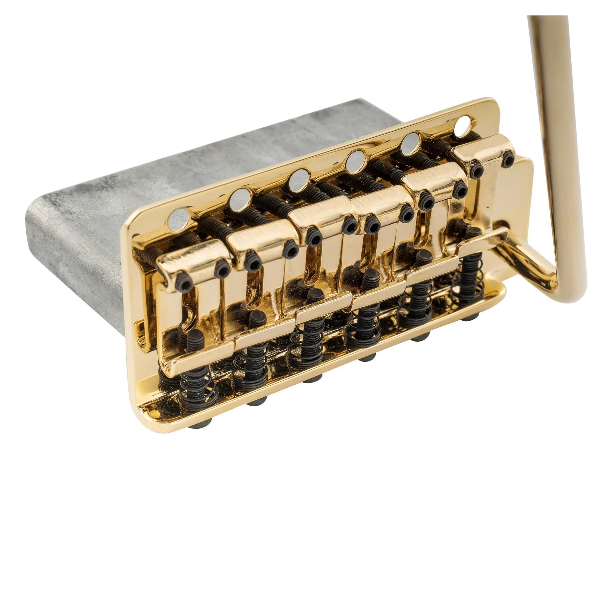 Puente Trémolo Con Montura De Acero De 56.5 Mm Para Guitarra Vintage | Puente de guitarra(Gold)