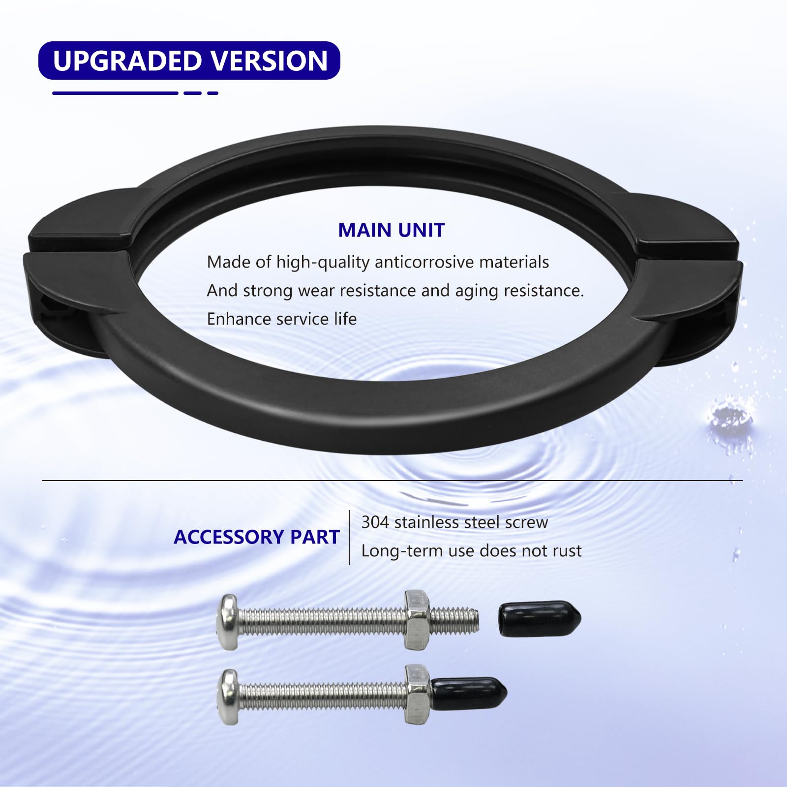 Amazon.com: SF80110-2 Pool Clamp Collar Ring Replacement