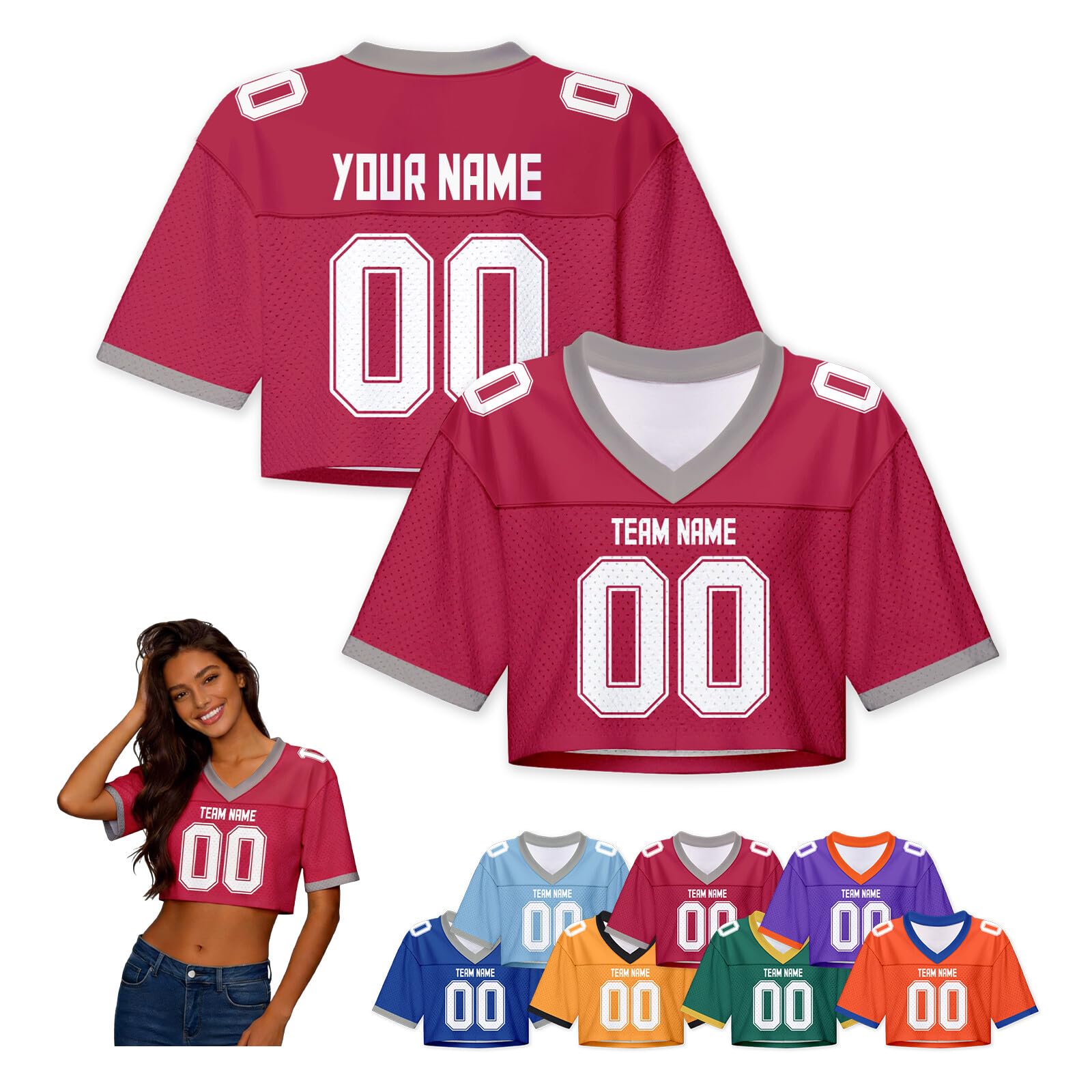 Custom College Women Football Jersey