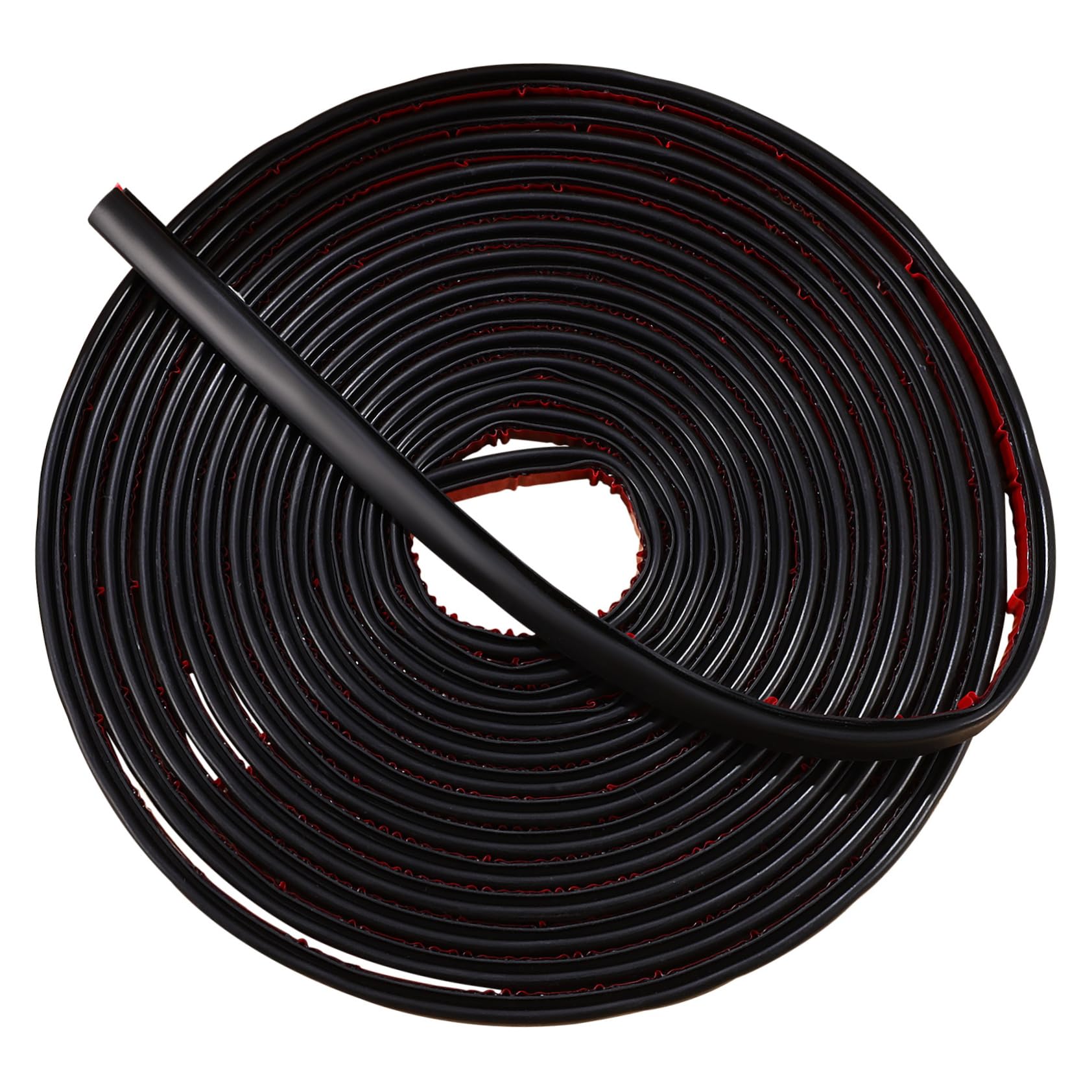 Garneck 6m Window Sealing Strip Door Seal Strong Adhesive Cold Air Blocker Draft Stopper Easy Installation Weather Stripping for Insulation and Noise Reduction