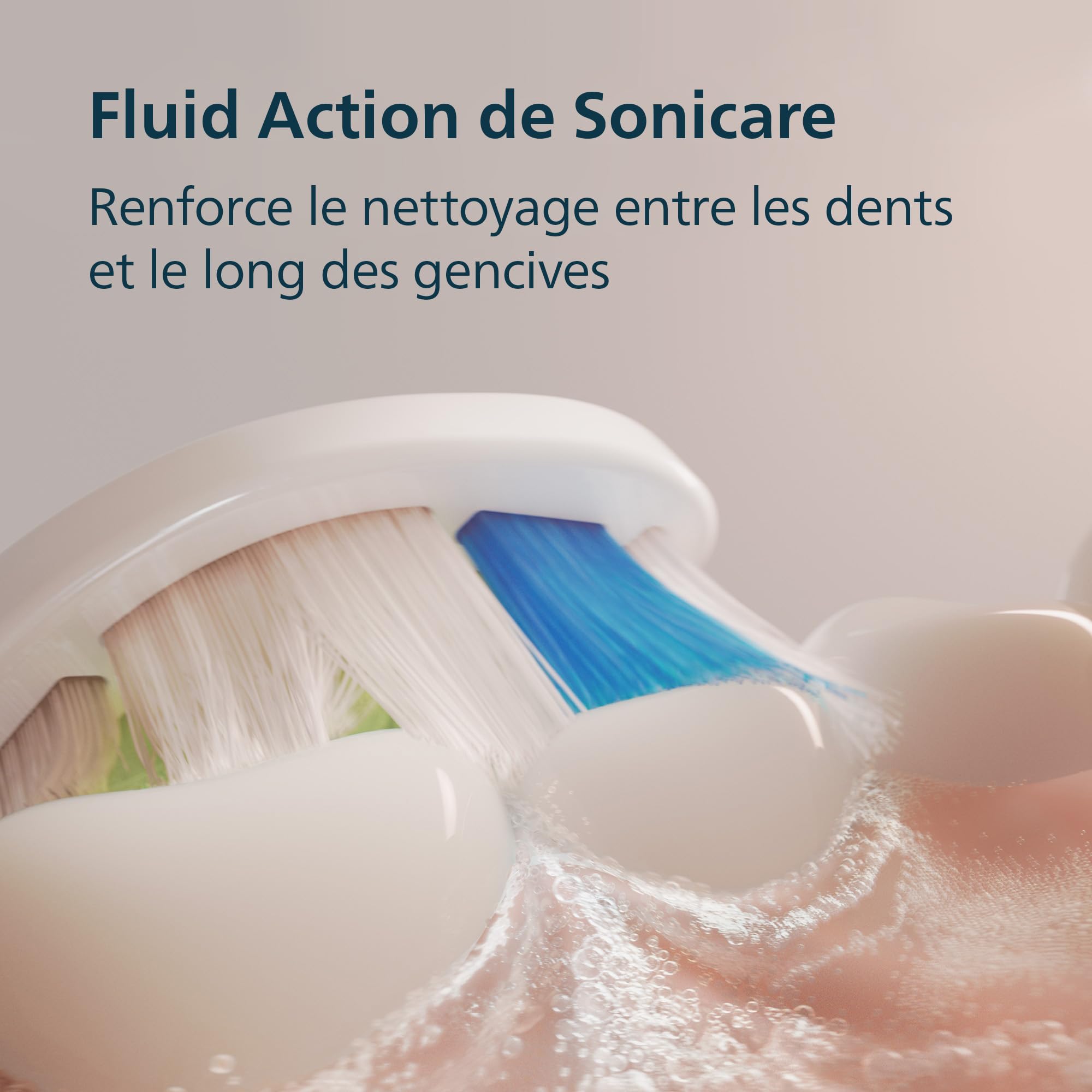 Philips Sonicare 5500 - Brosse à dents électrique sonique avec 2 modes, Alerte de pression, EasyStart, SmarTimer et BrushPacer, Blanc, modèle HX7110/02 [Nouvelle technologie]