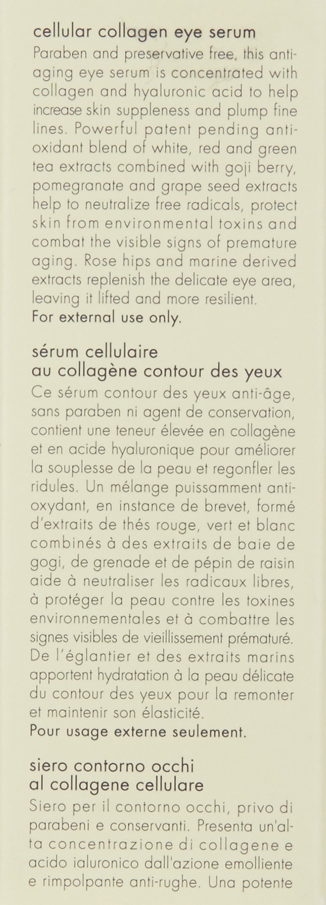 June Jacobs Cellular Collagen Eye Serum, 0.5 Fl Oz