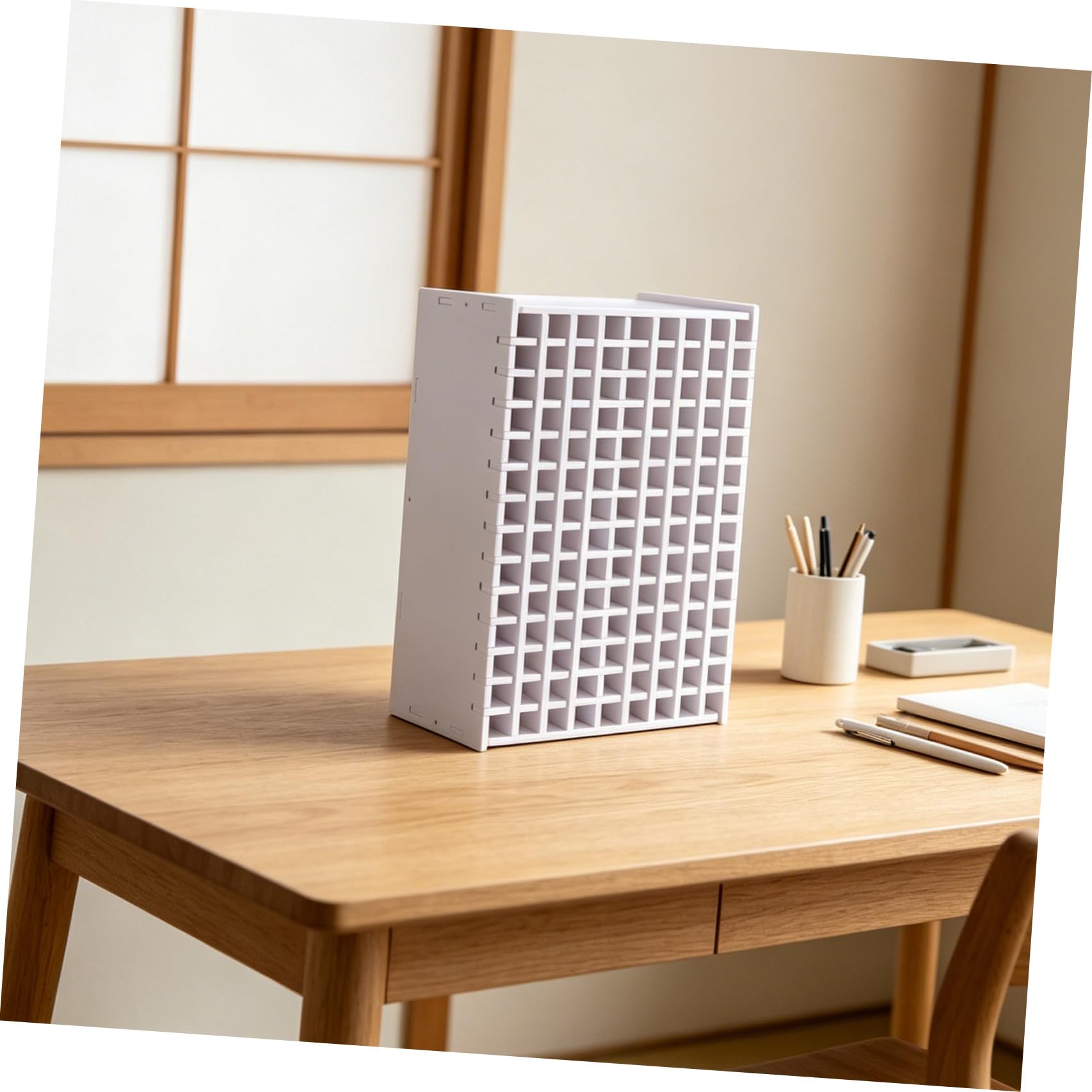 OSALADI Portapenne per Funzione Multifunzione Organizer da Scrivania per Asilo e Casa Supporto per Pennarelli e Materiale Scolastico in Resistente