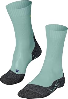 mujer TK2 Cool calcetines para senderismo amortiguación media antiampollas efecto refrescante largo mediano vegano secado rápido transpirable lyocell hilo funcional 1 par