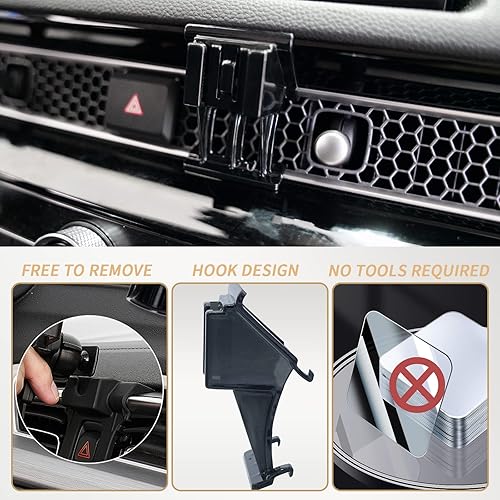 Miniatura 4 de Civic - Soporte magnético para teléfono de automóvil, solo apto para Honda Civic de 11 generación 2022-2024 (no para CRVAccord), mini soporte para