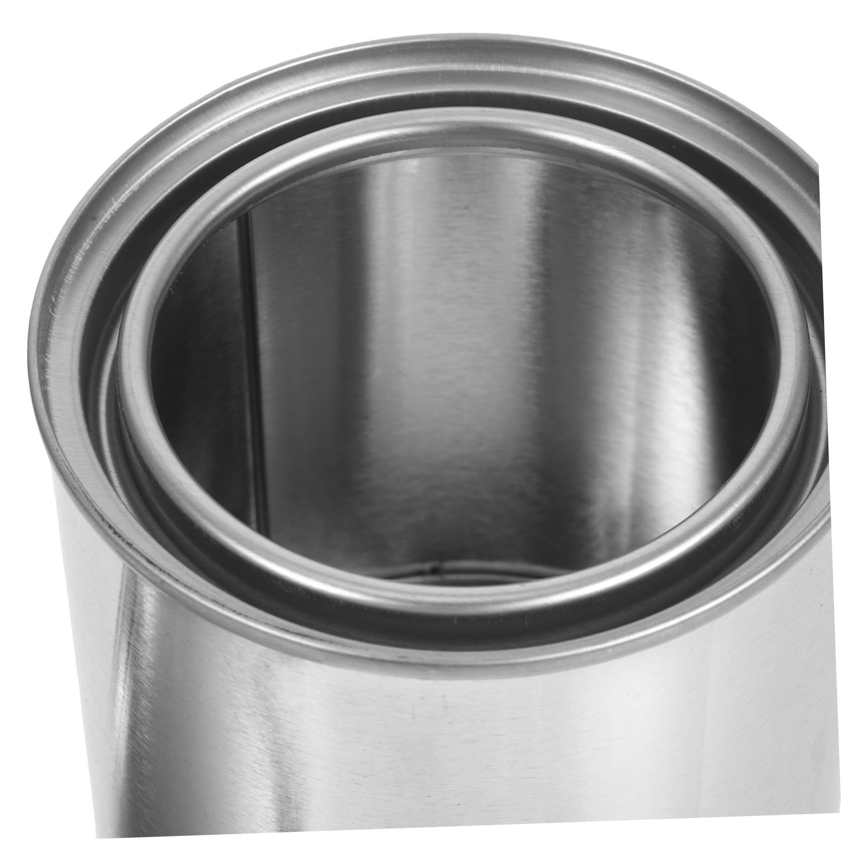 Didiseaon Latas de Pintura Metálicas Vacías Contenedores de Almacenamiento con Tapas Latas de Pintura Pequeñas para Manualidades y Proyectos de Bricolaje