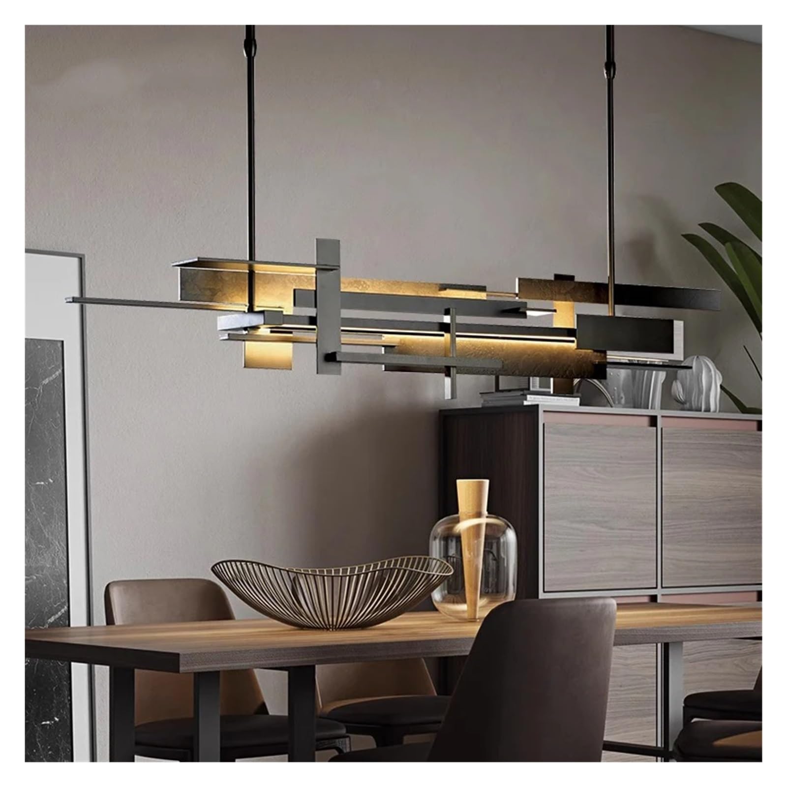 PCXEHUYP Modern Gold LED Chandelier for Living Room Bedroom Dining Stylish Staircase Pendant Lighting Fixture