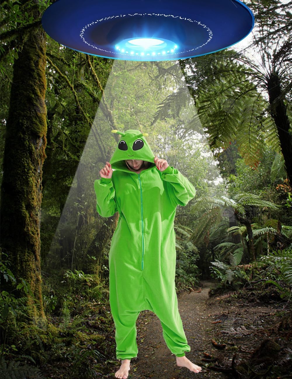 vavalad Adult Onesie Costume Halloween Christmas Cosplay Costume Women Men - Image 2