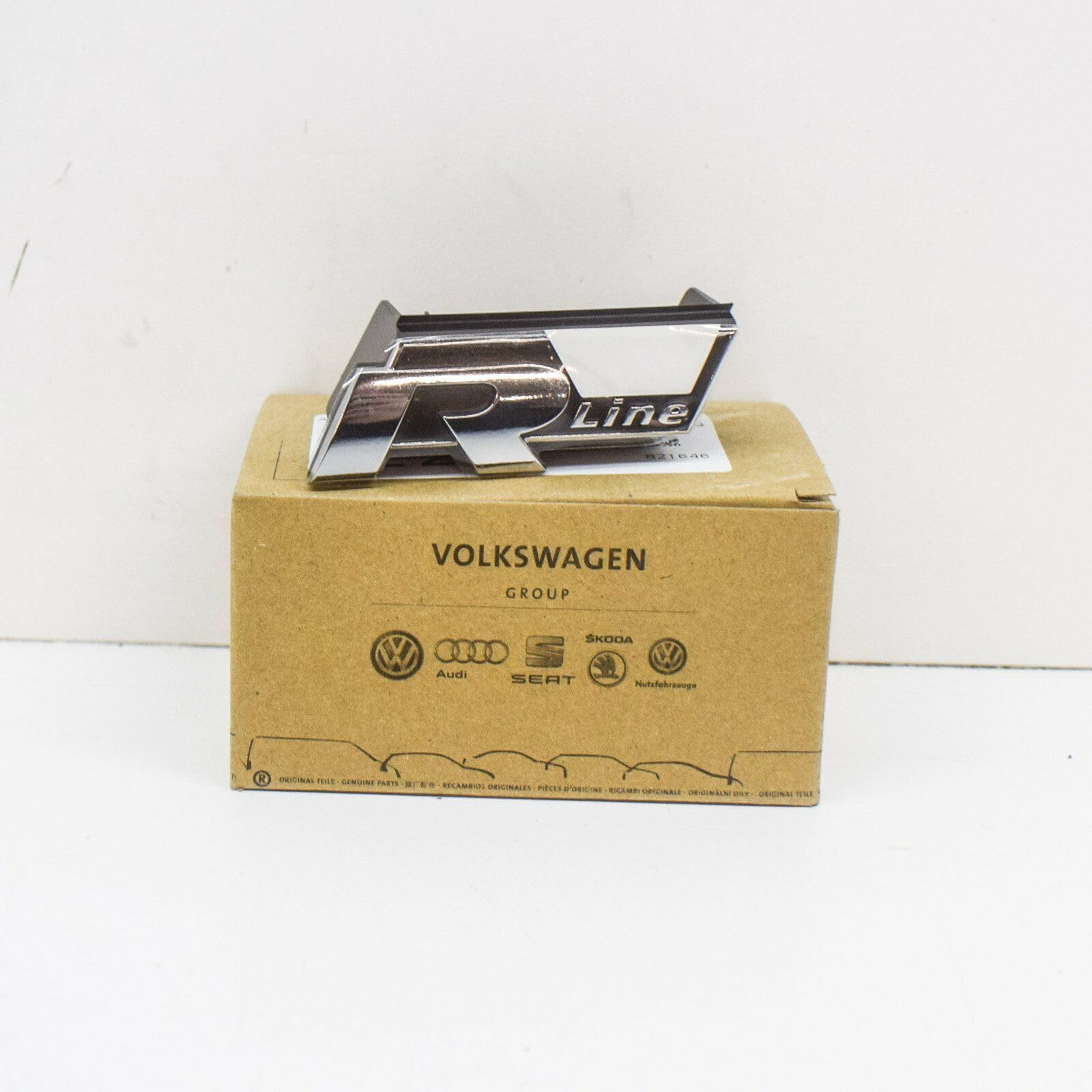 Pour Emblème de calandre avant gauche R Line de VW Arteon 3G8853948041 d'origine