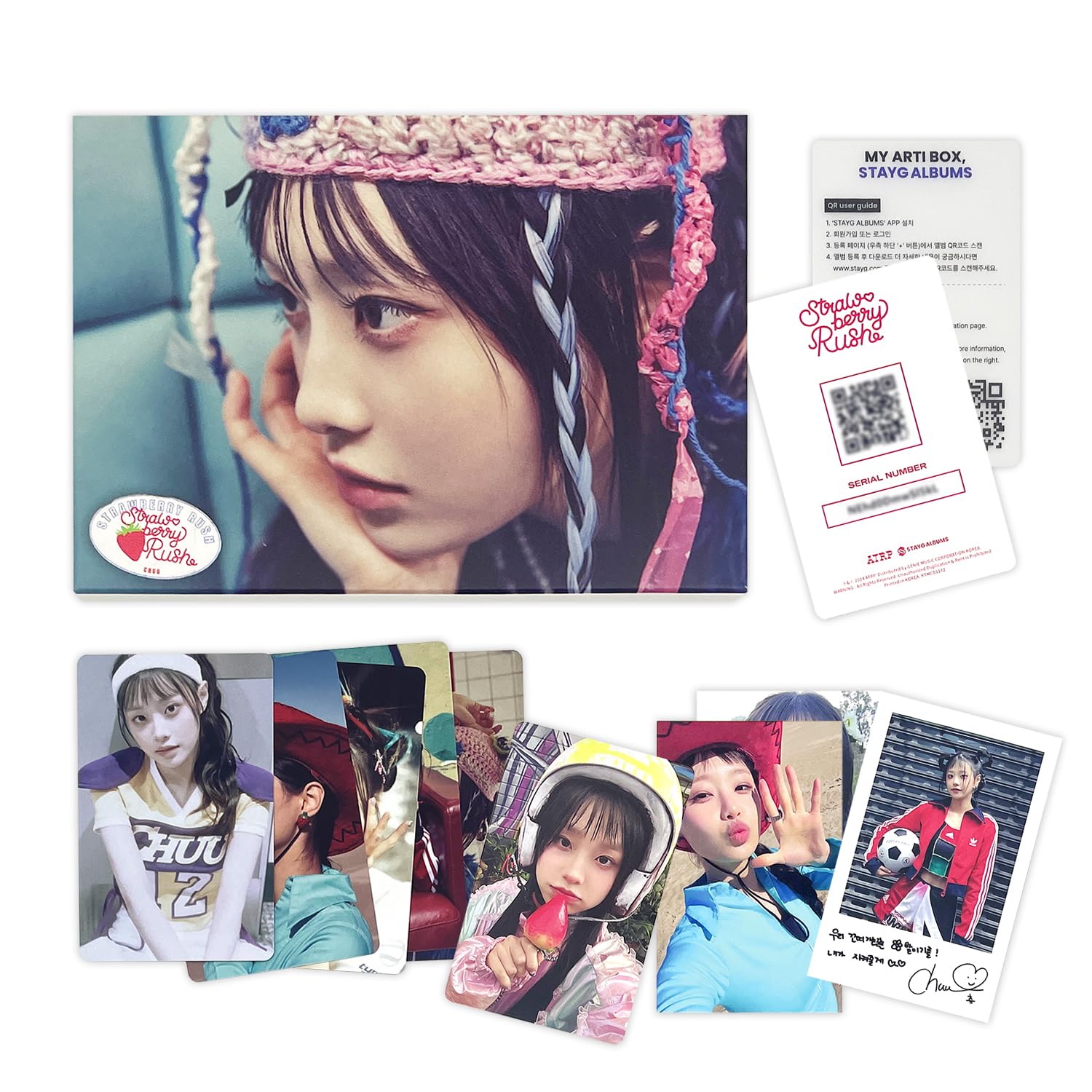 Amazon.com: ATRP Co. CHUU - 2nd Mini Album [Strawberry Rush