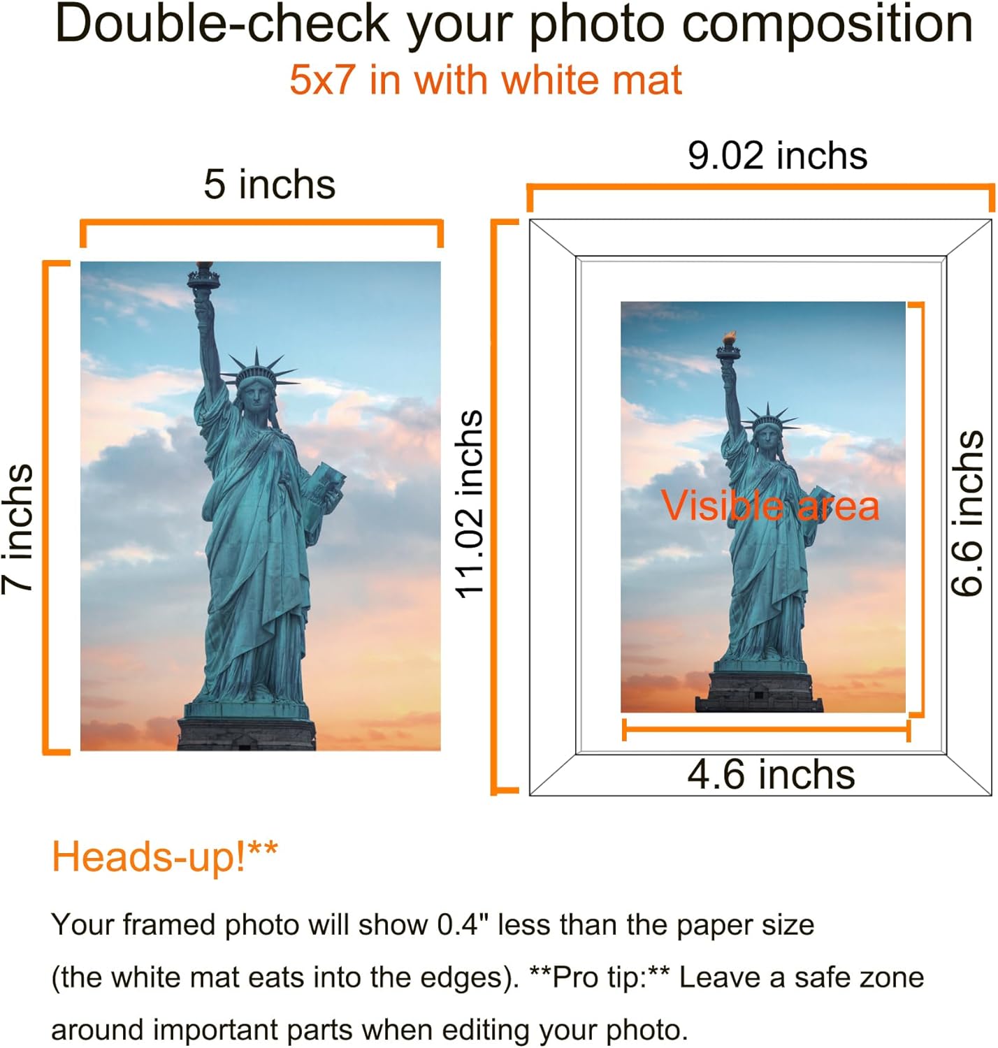 SESEAT 8x10 Picture Frame Natural Woodgrain Set of 6, Display Pictures 5x7 With mat or 8x10 Without Mat - Image 5