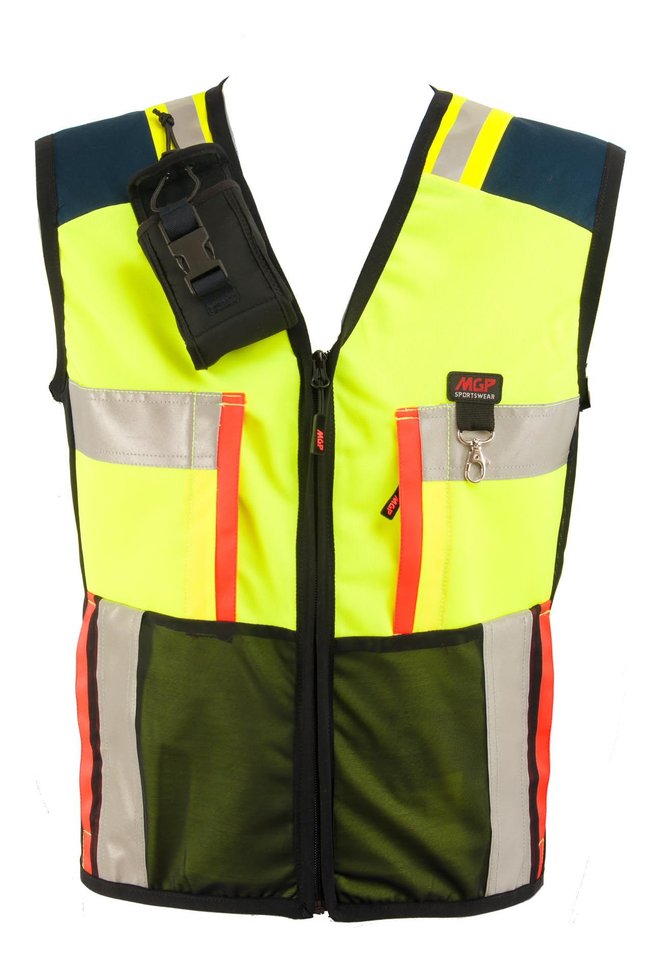 AV26 GILET VEST OPERATIVO PROTEZIONE CIVILE CINOFILI MANTRAILING GIALLO AV