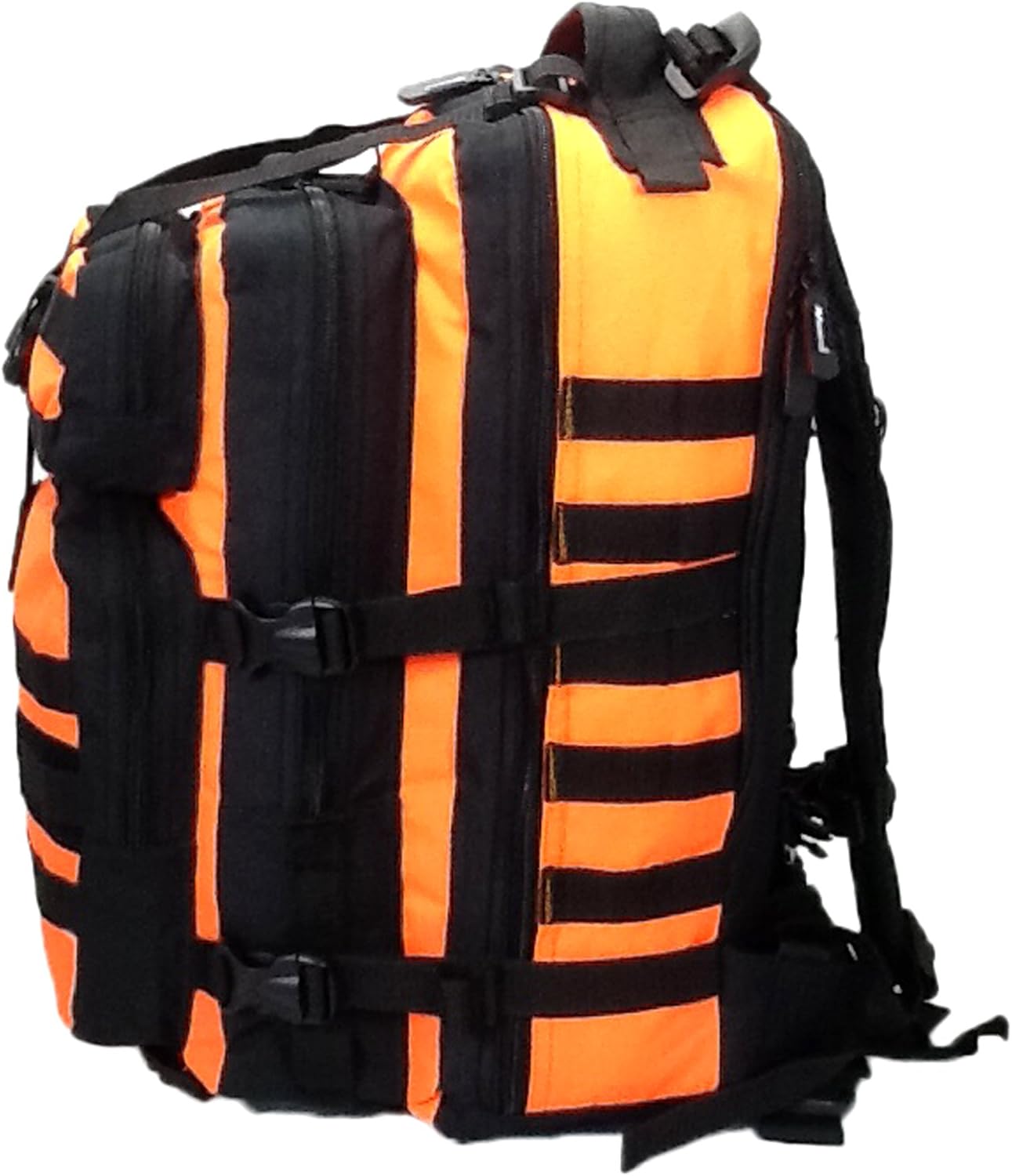 19" 2400cu.in. Tactical Hunting Camping Hiking Backpack ML118 NO (Orange)
