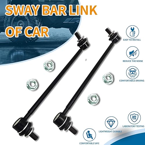 Miniatura 2 de XCPMC Suspensión 2 piezas izquierda y derecha estabilizador estabilizador delantero kits de enlace de extremo de barra 11-17 Ct200h 10-12 Hs250h