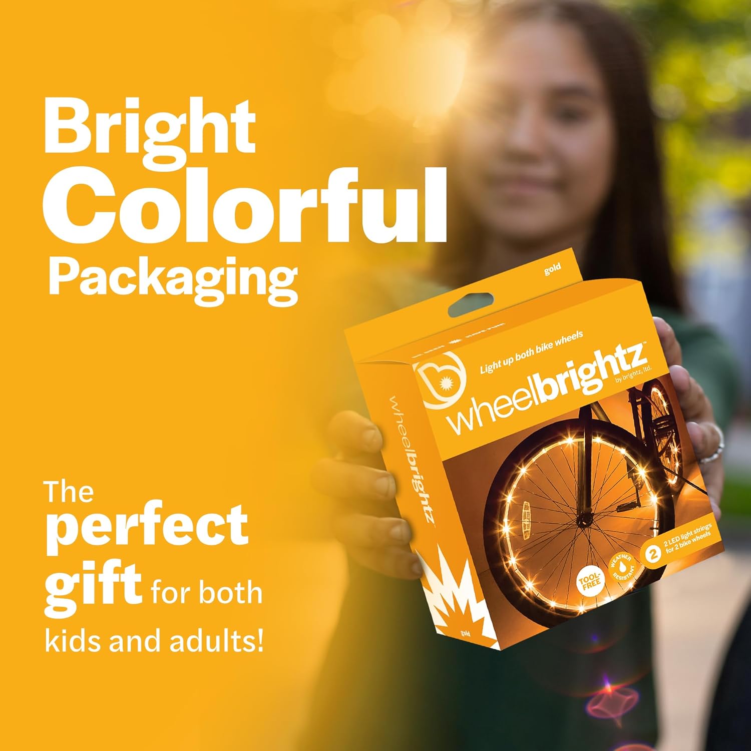 Brightz BellBrightz LED Light Up Bike Bell & WheelBrightz LED Bike Wheel Lights Bundle - Fun, Colorful, and Safe Bicycle Accessories for Kids and Adults - Easy to Install, Durable, & Weather-Resistant